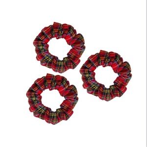 Vibrant Scrunchie Set, 6 Hair Ties.